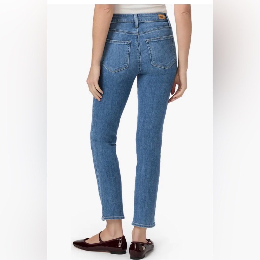 NWT PAIGE Women's Hoxton Slim High Rise Slim Leg Jeans - Picture 2 of 5
